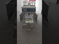 OFE-H226L オートリフト機能のオイルフィルターシステムを持つ電気チップスオープンフライヤー