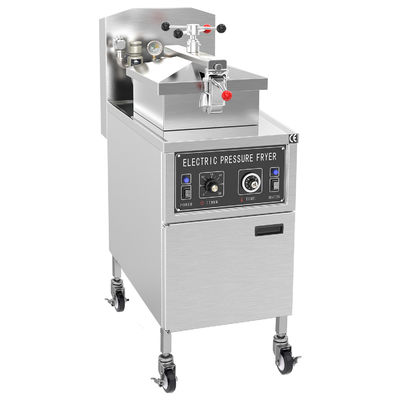 電気メカニカルパネル 25L 油濾過なし チキンプレッシャーフライヤー