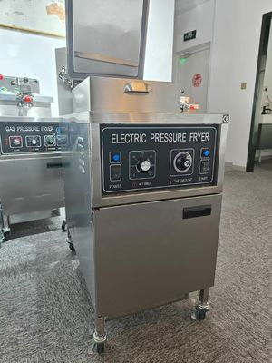 電気メカニカルパネル 25L 油濾過なし チキンプレッシャーフライヤー