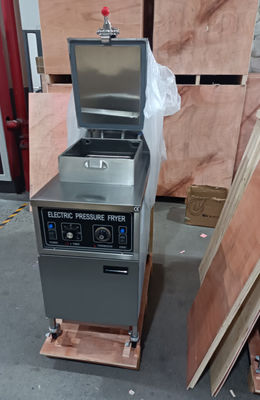 電気メカニカルパネル 25L 油濾過なし チキンプレッシャーフライヤー