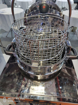 デジタルパネル 22L 3.5KW 220V チキン エクスプレス テーブルトップ カウンター トッププレッシャー フライヤー