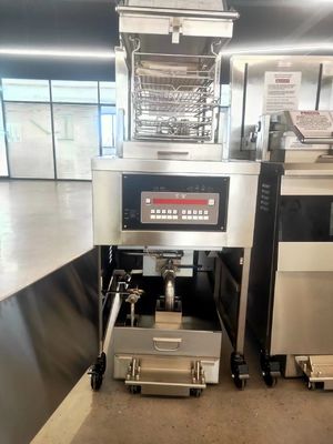 8HD 電動 17KW 380V 55L 5 フライ トレイ 大生産性 焼肉器 チキンプレッシャーフライヤー