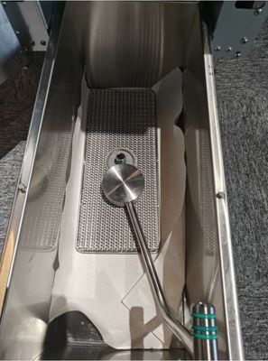 2つの鍋 2つのバスケット 13L*2 小容量 油を節約する 油過濾装置の電動式オープンフライヤー