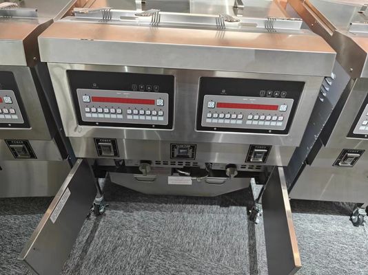 2つの鍋 4つのバスケット オープンガス 深い商用 深いチップ 電気&ガス 深いフライヤー