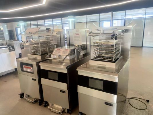 PFE-2000 8HD 電動 スマートタッチパネル 55L 5 フライトレイ 大生産性 チキンプレッシャーフライヤー