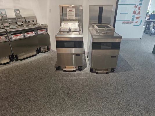 PFE-2000 8HD 電動 スマートタッチパネル 55L 5 フライトレイ 大生産性 チキンプレッシャーフライヤー