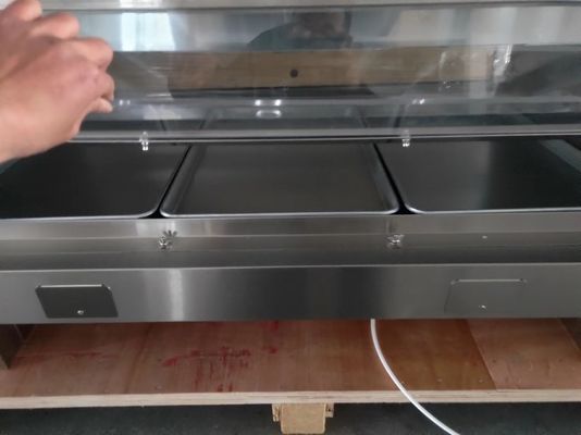ホリゾンタルタイプ2層 220V KFC様式 暖房ショーケース
