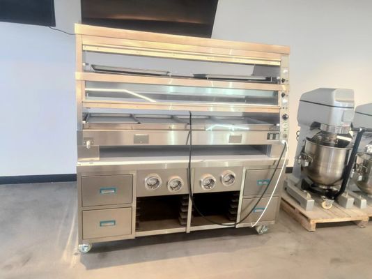 ホリゾンタルタイプ2層 220V KFC様式 暖房ショーケース