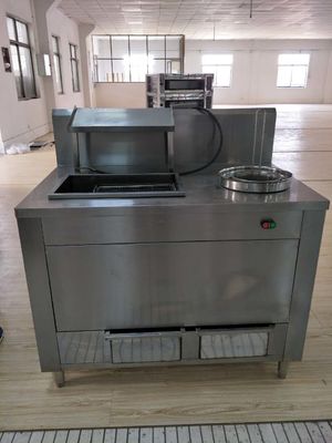 パニングテーブル 304SUS 自動 商用 電動 チキンパンテーブル