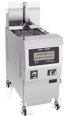 急速加熱 304SUS 13.5kw オートリフト 先進技術 電動 商用チップ オープン フライヤー