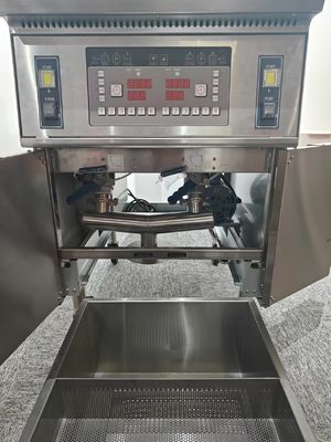 21.4KW ダブルタンク 11.6L+21.5L デジタルコンピュータ パネル 電気チップ オープン フライヤー マシン