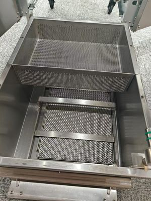 21.4KW ダブルタンク 11.6L+21.5L デジタルコンピュータ パネル 電気チップ オープン フライヤー マシン