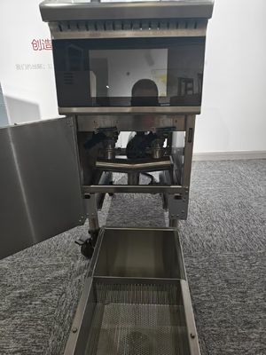 14.3kw 380V タッチスクリーン スマートパネル オイルフィルターシステム 電気 フライヤー