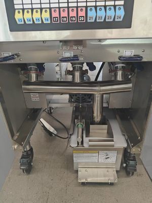 3ポット 3バスケット 21KW 電動デジタルオープンフライヤー