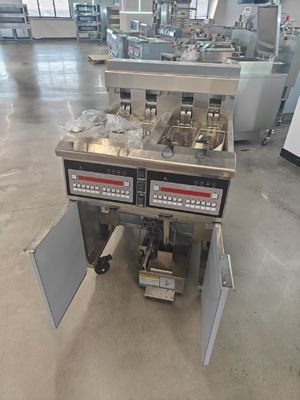 304SUS 工場直販 2タンク 4バスケット デジタルパネル 電気・ガス フライヤー