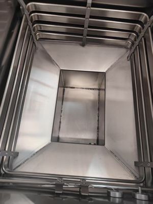 OFE-5910 8HD 電動デジタル パネル 55L 5 フライ トレイ 大生産性 17KW オープン ディープ フライヤー