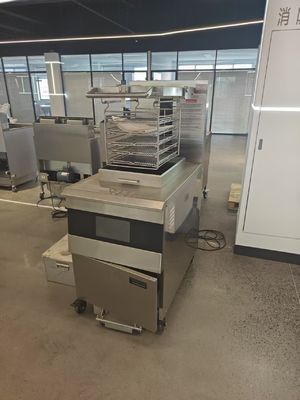 OFE-2000 8HD エレクトリック スマートタッチパネル 55L 5 フライトレイ 大生産性 17KW オープン ディープフライヤー