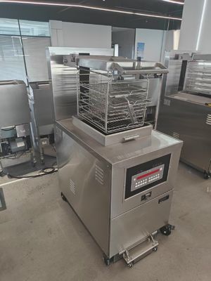 8HD 電動デジタル パネル 55L 5 フライ トレイ 大生産性 17KW オープン ディープ フライヤー