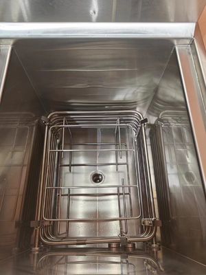 商用チップス ショートカットキーのLCDパネルでフライヤーを開く