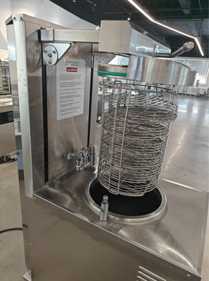 6HD 電動 12KW 380V 28L 6 フライ トレイ 大生産性 ラウンド ブロスター チキン プレッシャー フライヤー