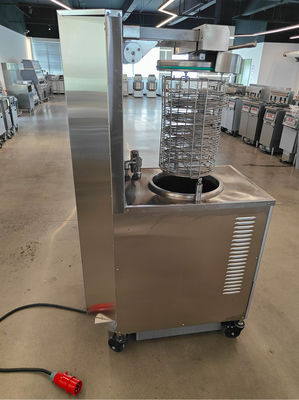 6HD 電動 12KW 380V 28L 6 フライ トレイ 大生産性 ラウンド ブロスター チキン プレッシャー フライヤー